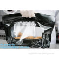 Anti Fog Function Plastic Zipper Roasted Chicken Packaging Bag, slide zipper hot chicken bags/ roasted chicken plastic packaging